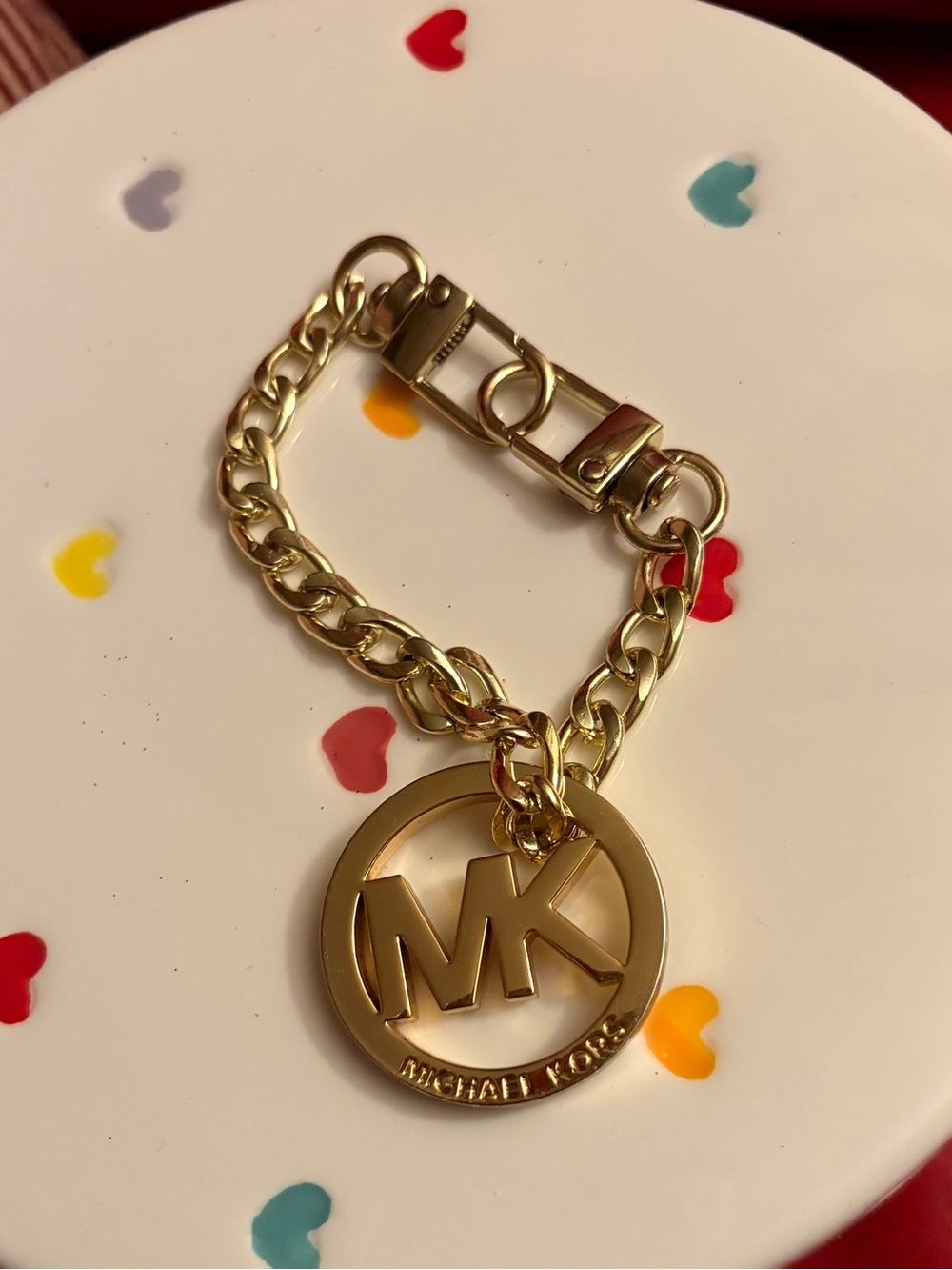 Michael Kors Color Block Wallet Nwot (+MK Pendant) - Picture 6 of 10